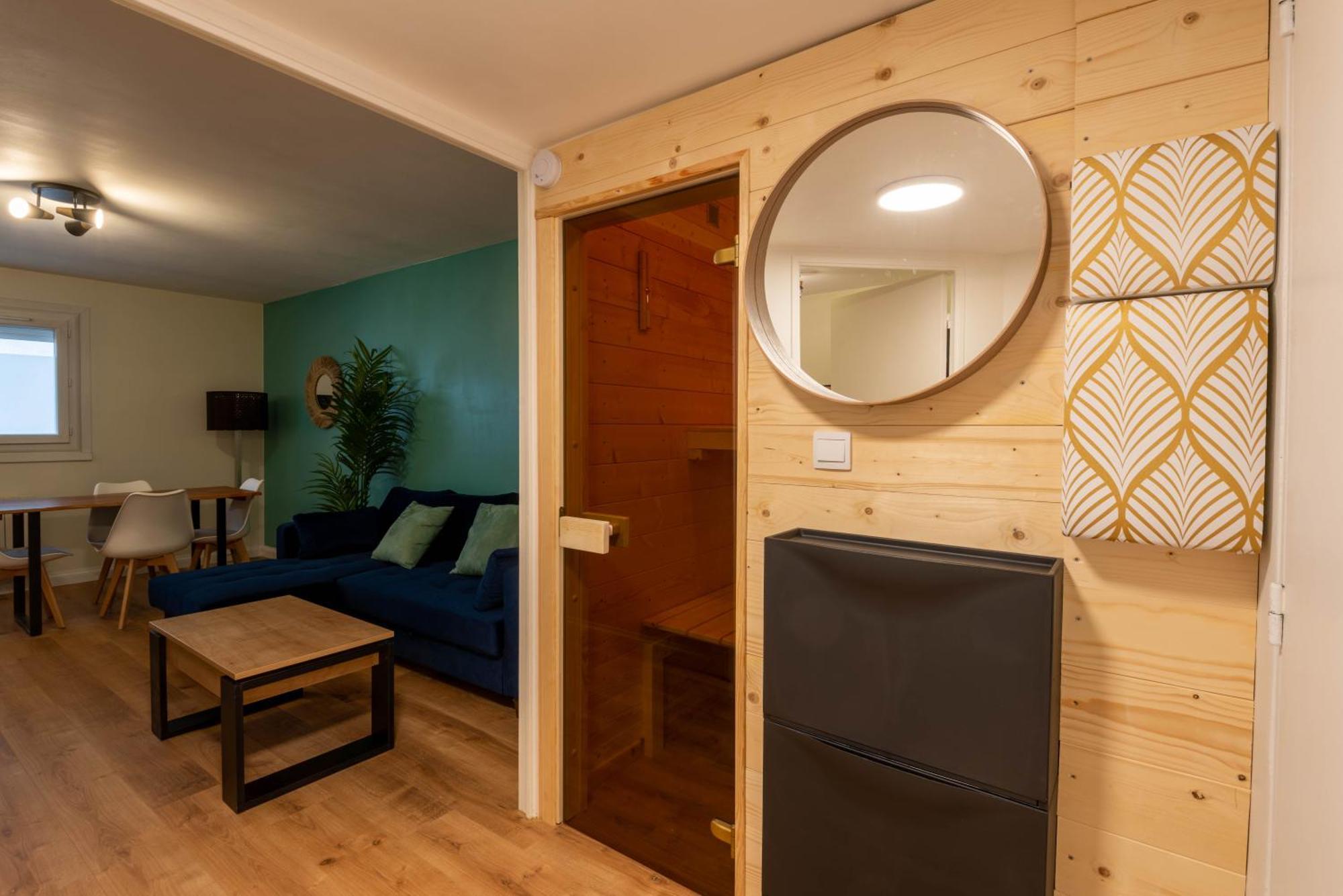 Balneo & Sauna, Sejour Detente Aux Teinturiers - Metro Charpennes - Garage Вильорбан Екстериор снимка